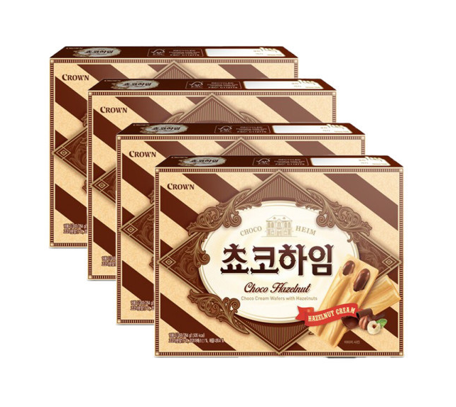 크라운 쵸코하임 284g 4개 : DC할인마트