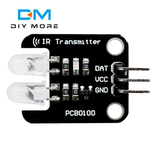 PCB0100 Arduino 전자 빌딩 블록용 2 채널 적외선 송신기 모듈 IR : 베스트321지