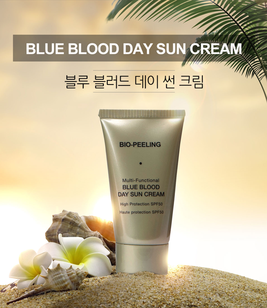 바이오필링 블루블러드 선크림 저자극선크림 SPF50 : 코어킴스킨