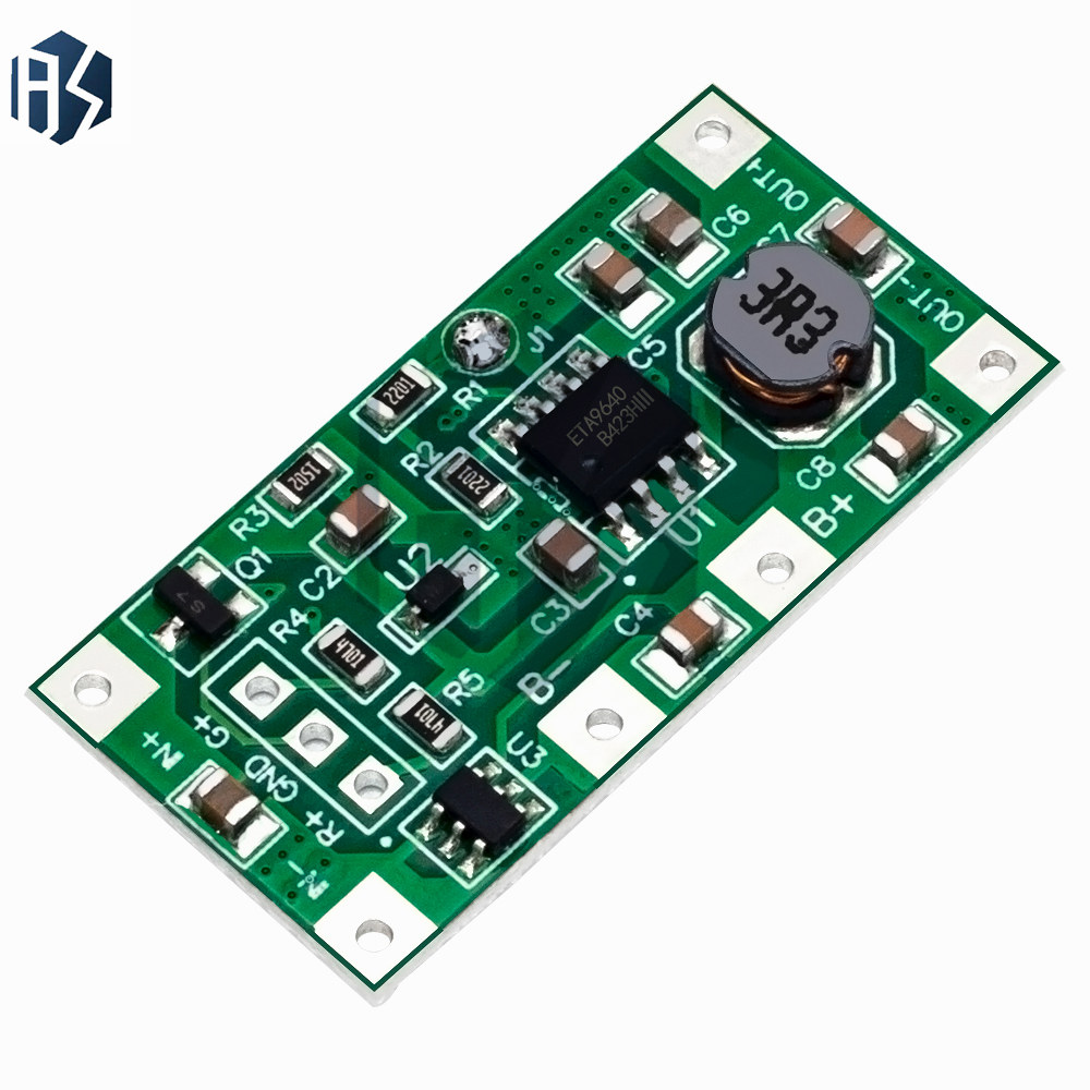 모니터링 보호 역극성 전원 전력 기능 1A UPS 모듈 ARDUINO 5V RASPBE용 : 리을트리1