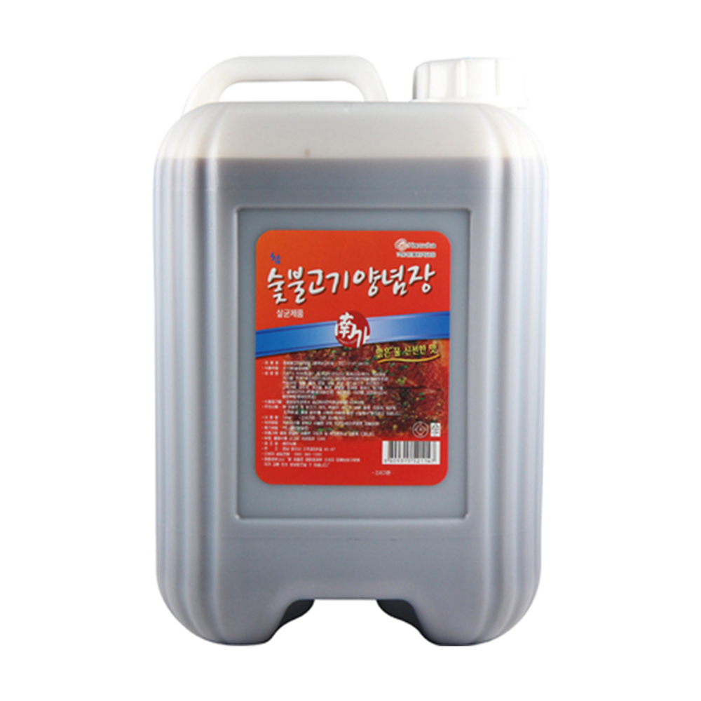 [남가] 예찬식품 참숯 불고기 양념장 말통 15kg 술불맛 간장 소스 양념 식자재 : 글로벌에프앤에스