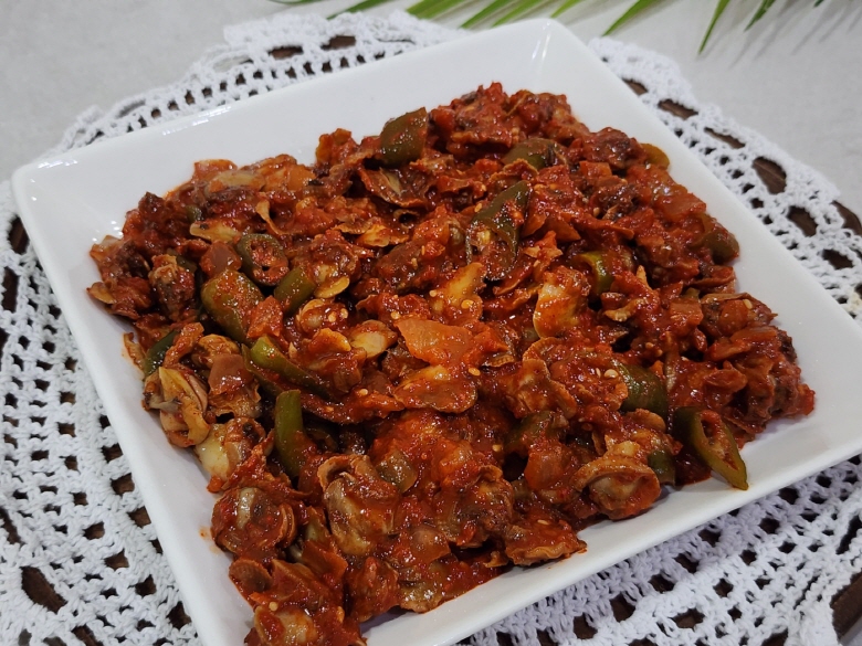 한장금 새꼬막무침 400g : 수산물 사장님