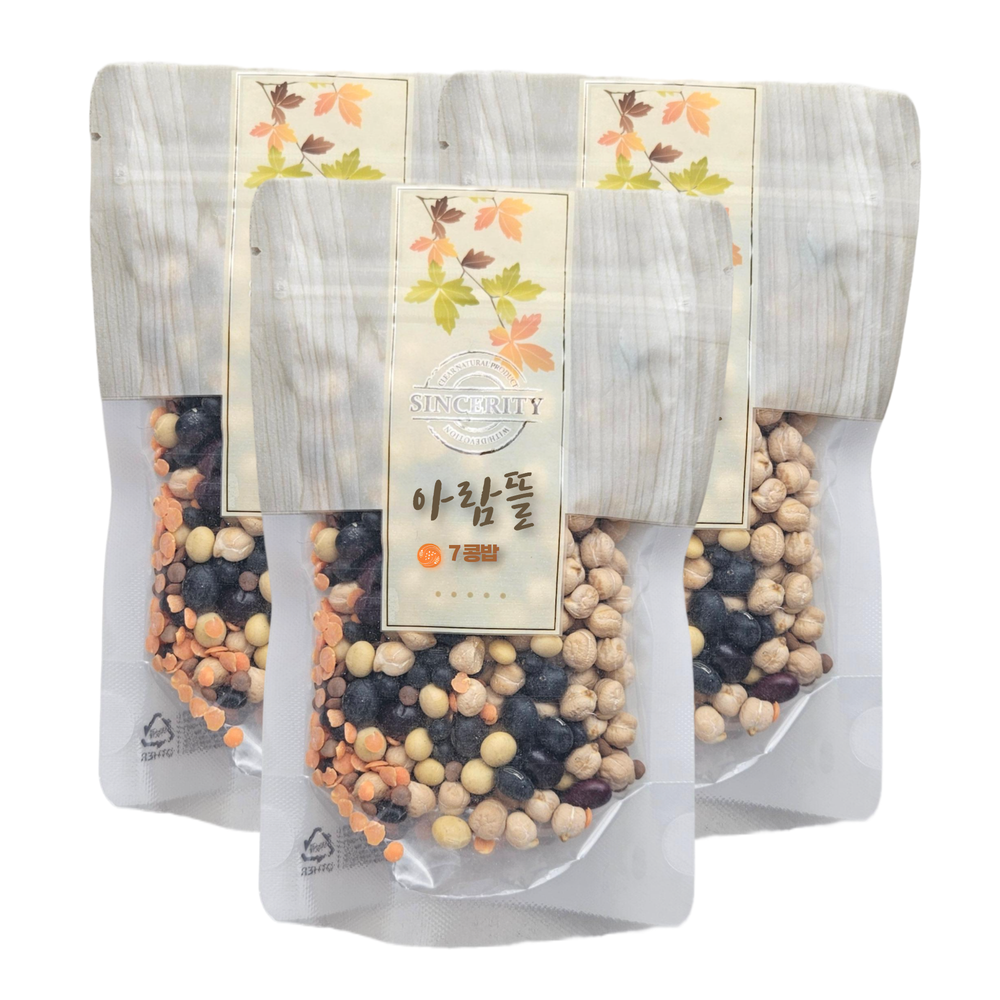 아람뜰 프리미엄 신선 7콩밥 개별포장 50g : 아람뜰