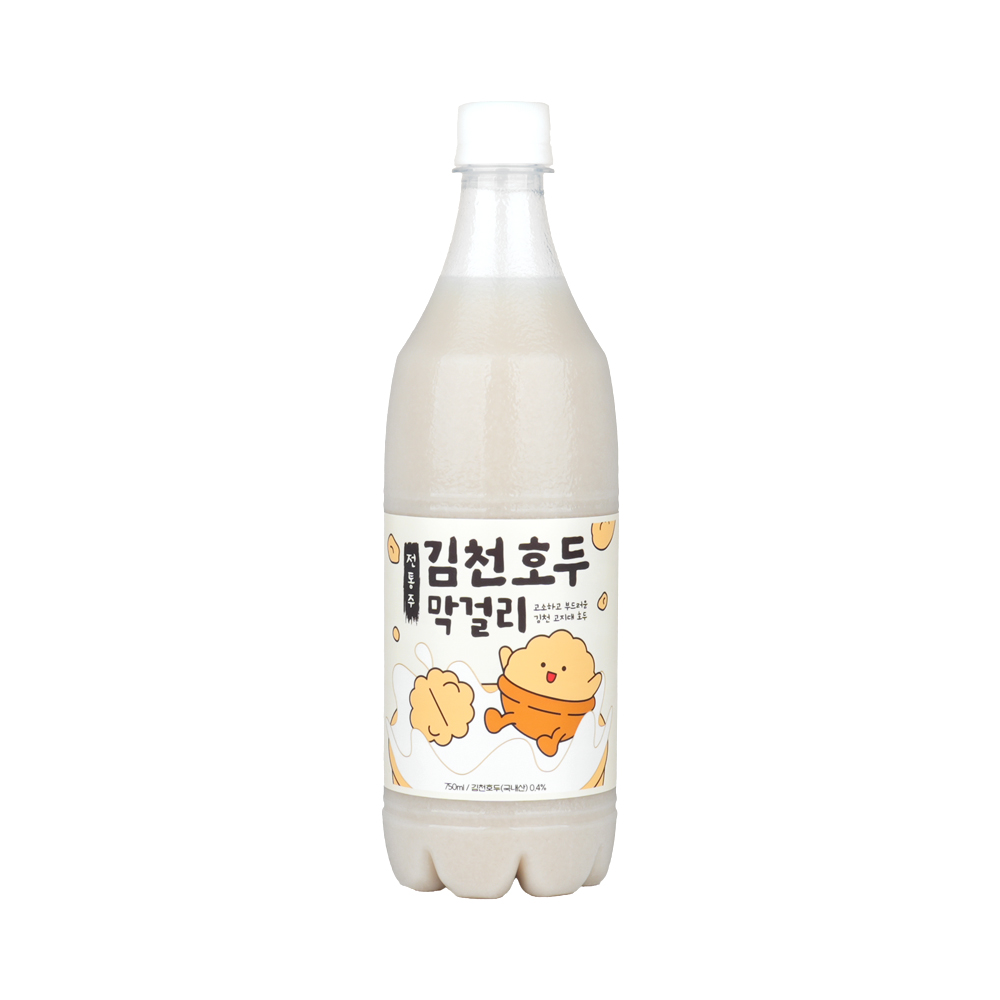 술픽 백년주조 김천호두막걸리 6도 750ml : 술픽