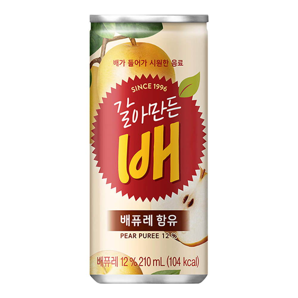 갈아만든배 210ml 238ml 갈배 사이다 제로 355ml 12개 숙취해소 배음료 : 커피몰