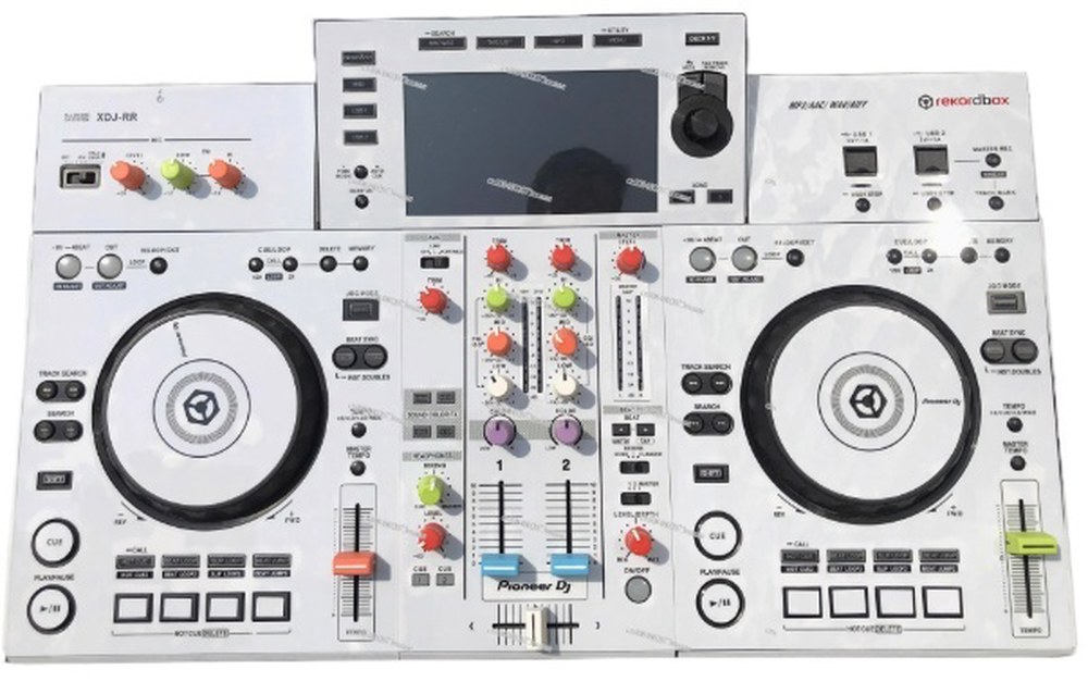 스킨 XDJ RX3 RR RX2 XZ 스티커, PVC 소재 컨트롤러 : 웨스트언더12