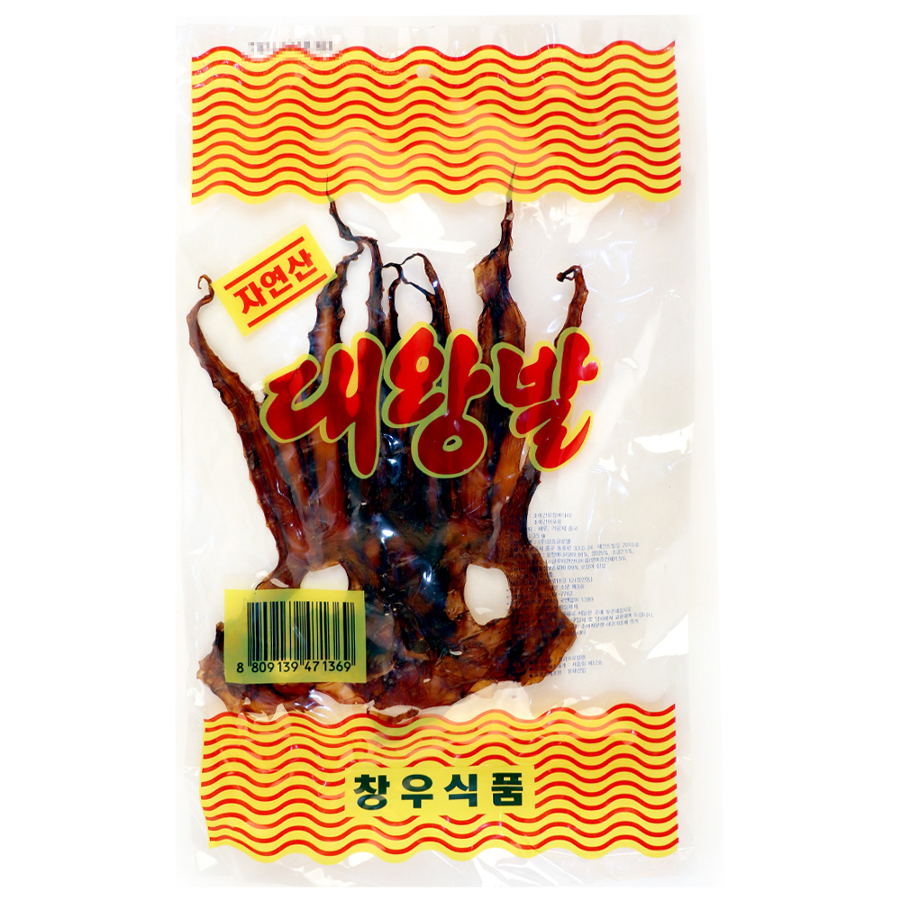빠르미쇼핑 창우식품 대왕발 35g 오징어 건어포 건어물 혼술 맥주 안주 : 빠르미쇼핑