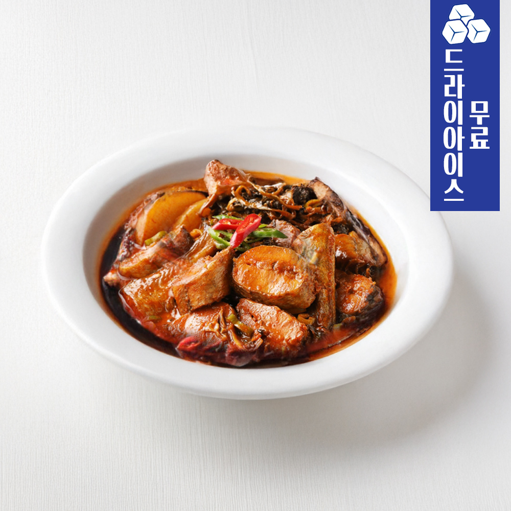 [분이네] 속초 시래기 코다리 조림 500g 코다리찜 손질 생선조림 간편 촌드레 : 분이네푸드