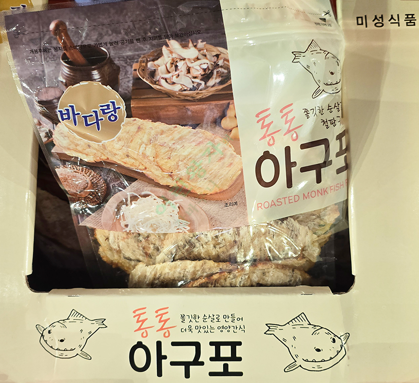 미성식품 바다랑 통통철판구이 아구포 350G 코스트코 : 어린왕자의 장바구니