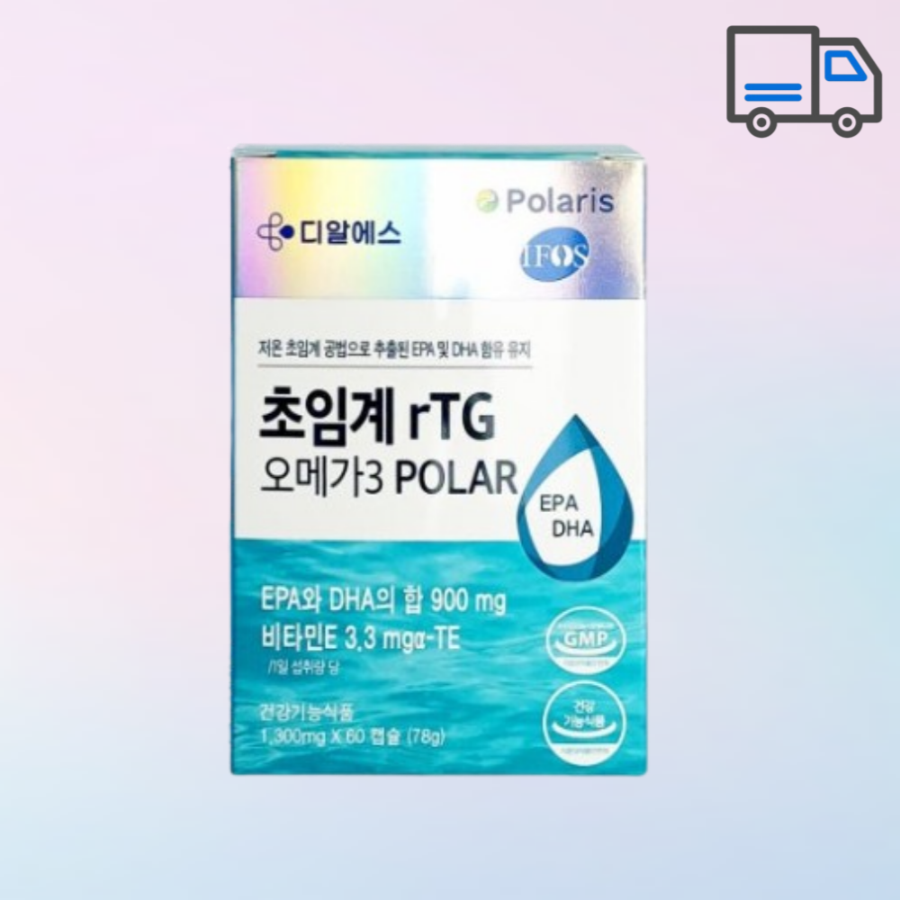 디알에스 초임계 rTG 오메가3 솔루션 60캡슐 2개월분 : 세계로팜온