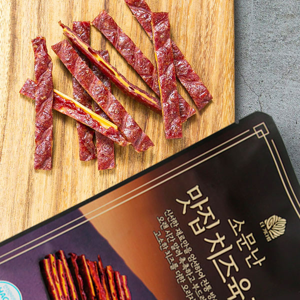 프리미엄 소문난 맛집 육포 20g/치즈육포 선택/간식/술안주/전통 방식으로 말린 : 파피샵