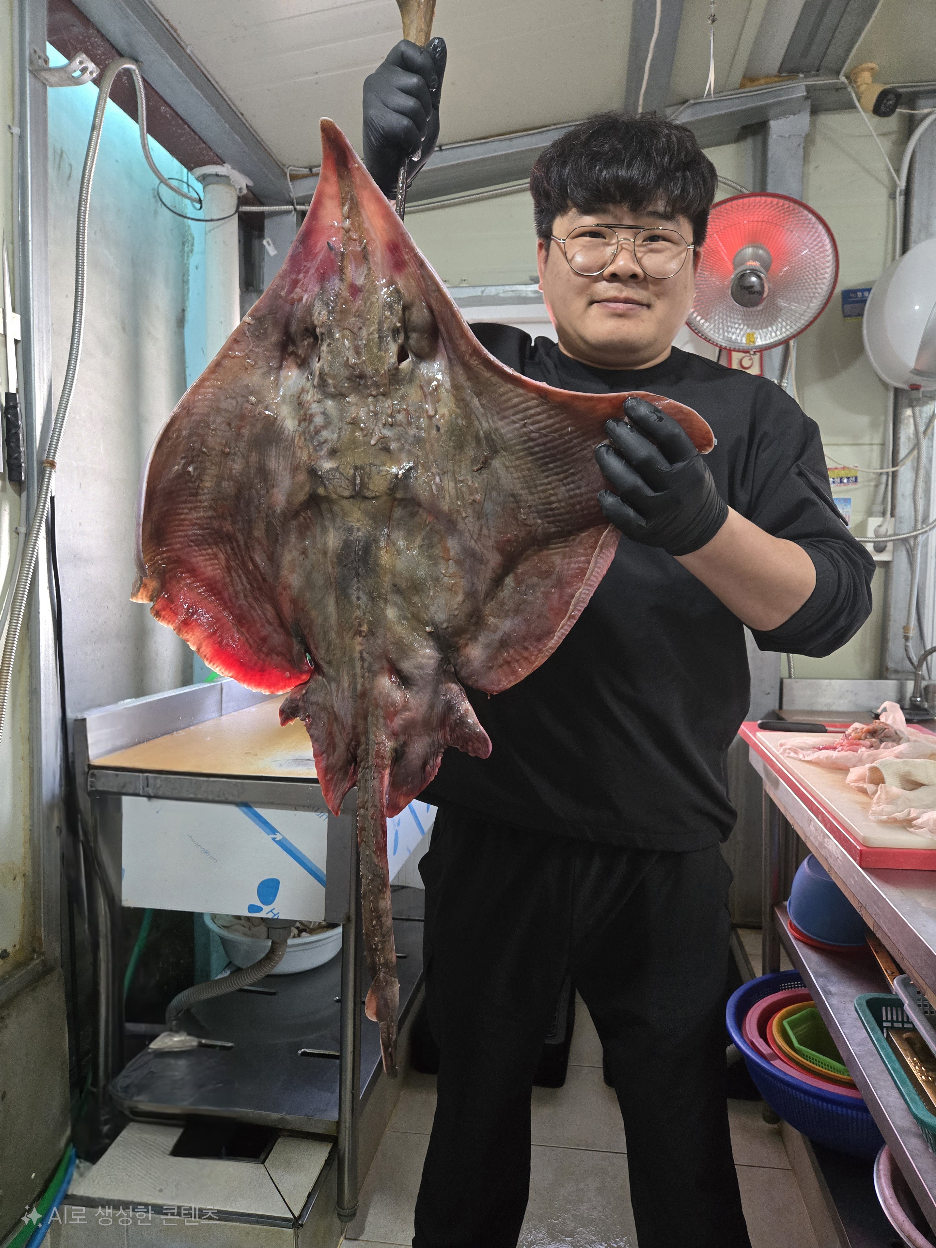 국내산 목포 홍어 흑산도 대청도 삭힌 홍어 숙성 홍어 500G 1KG : 뻘이랑 낙지랑