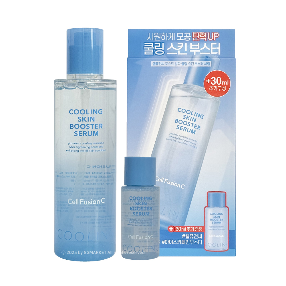 셀퓨전씨 포스트 알파 쿨링 스킨 부스터 세럼 180ml 기획세트 : 콩심샵