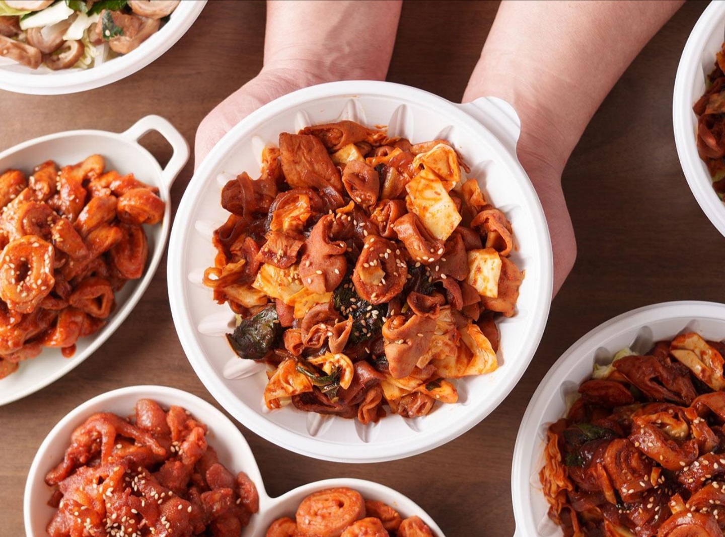 나쁜곱창-[단품3종] A세트 - 양념곱창150g+양념불쭈꾸미150g+숯불무뼈닭발150g : 총450g : 강동밀키트