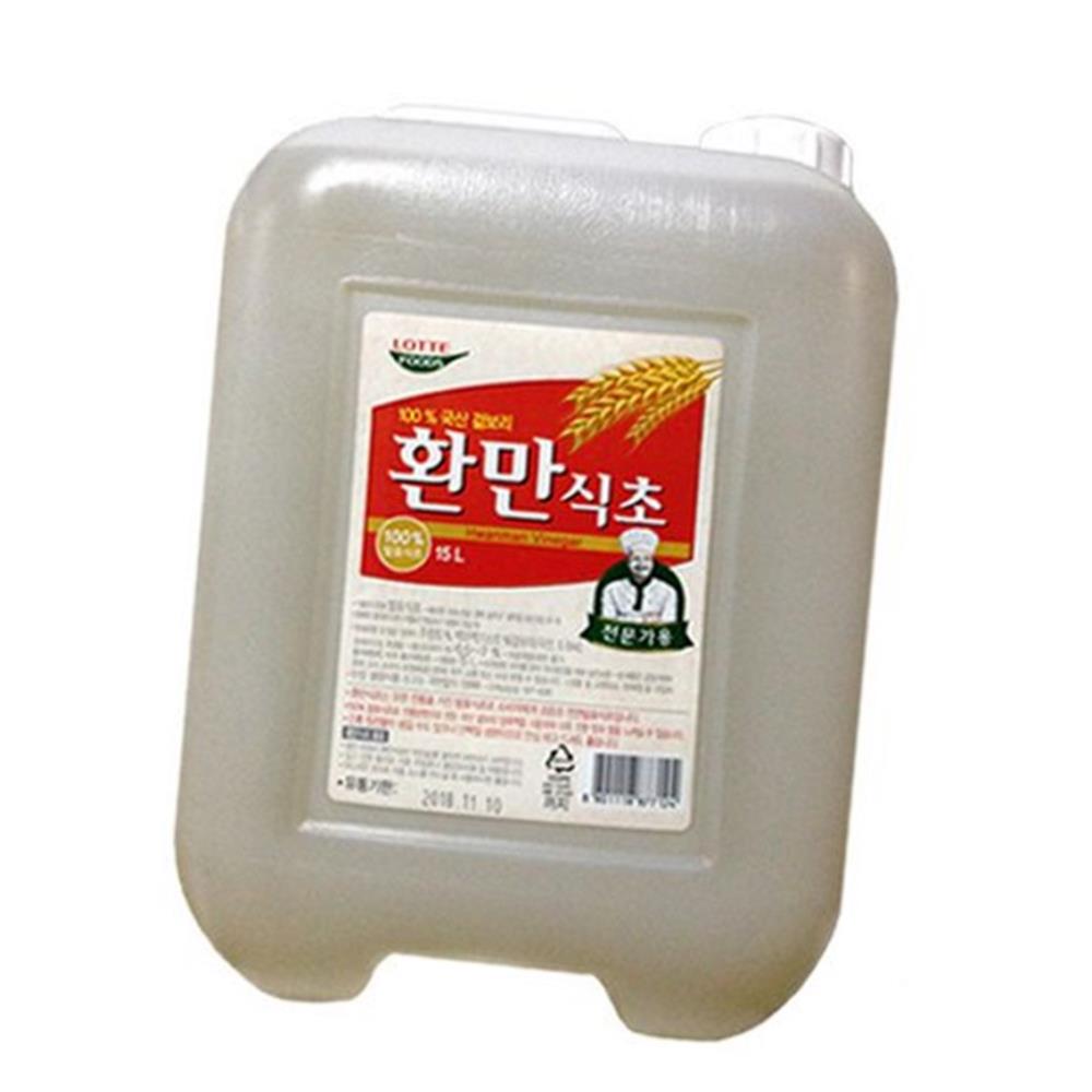 [다올] 롯데푸드 식초 환만식초 15 리터 : 윤다올마켓