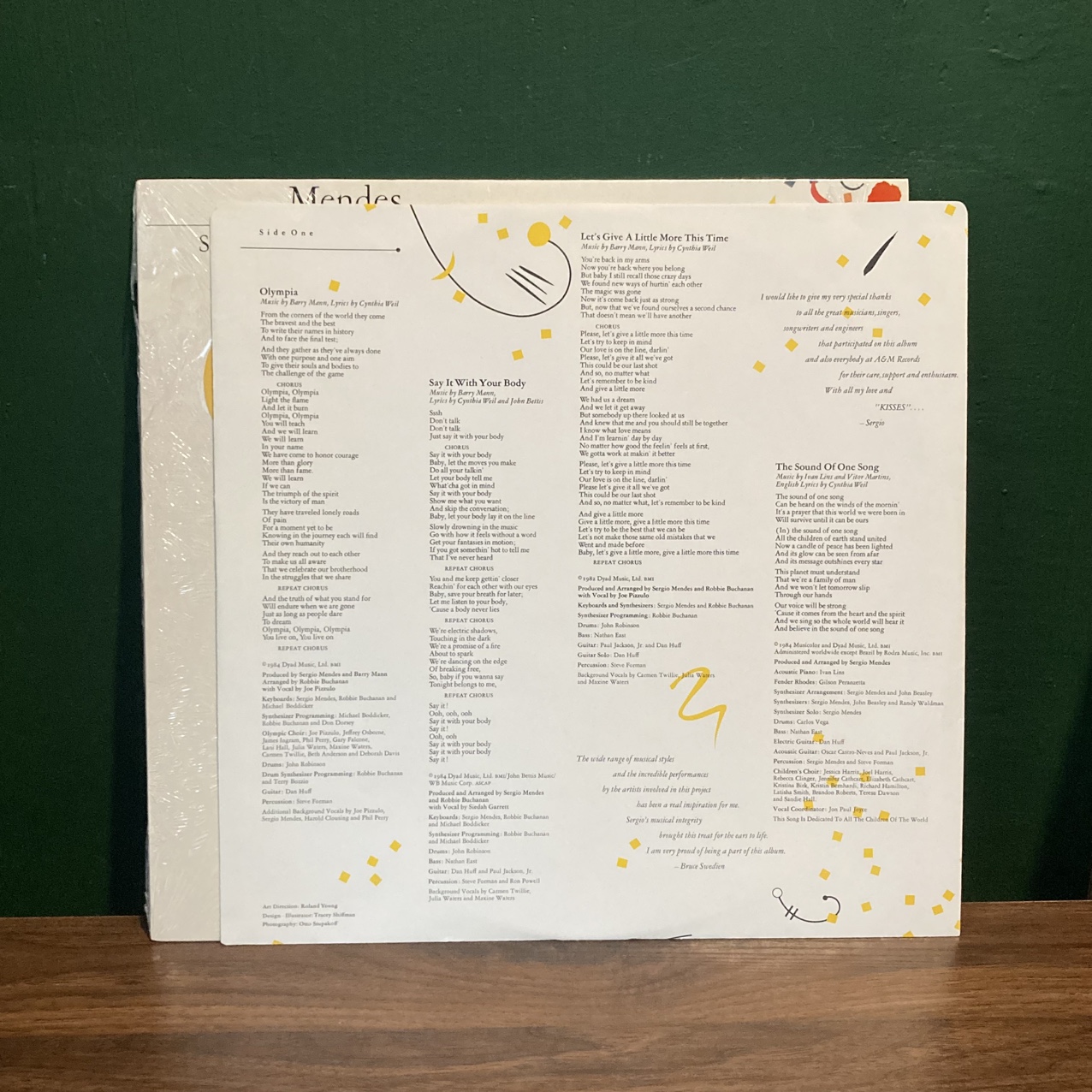 Sergio Mendes - Confetti LP : 구덕레코즈