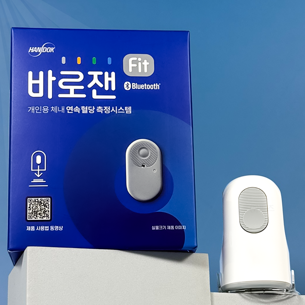 연속혈당측정기 바로잰핏 당뇨 혈당측정기 당체크기 바로젠 fit : 주식회사 필즈