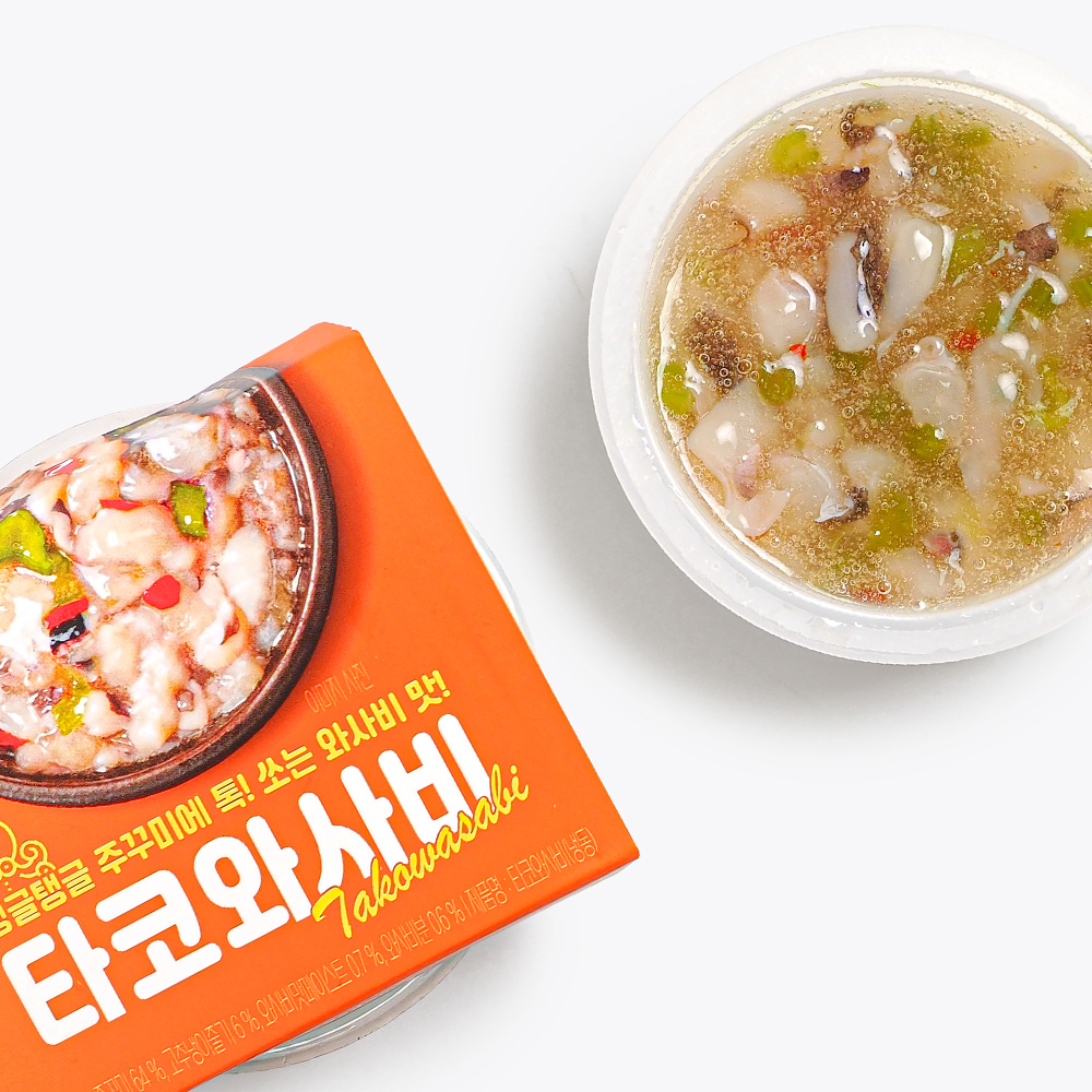 타코와사비 80g (주꾸미, 안주) : 인어교주해적단