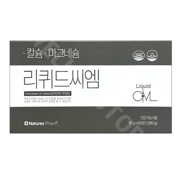 리퀴드씨엠 60포, 성인용 매실맛 : 위드웰니스팜