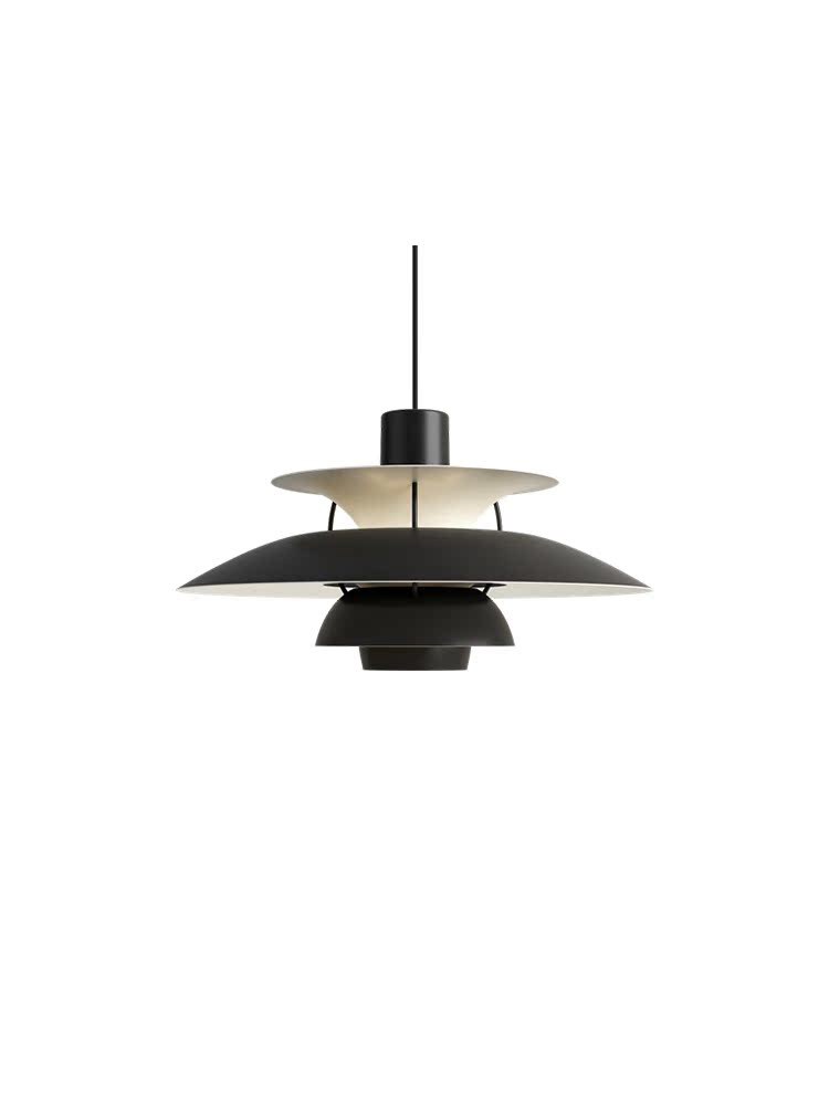 PH5 펜던트 조명 40cm 카페 모노크롬 블루 15종 화이트 루이스 ph5 순백색 30x30x16cm : 차세대마트
