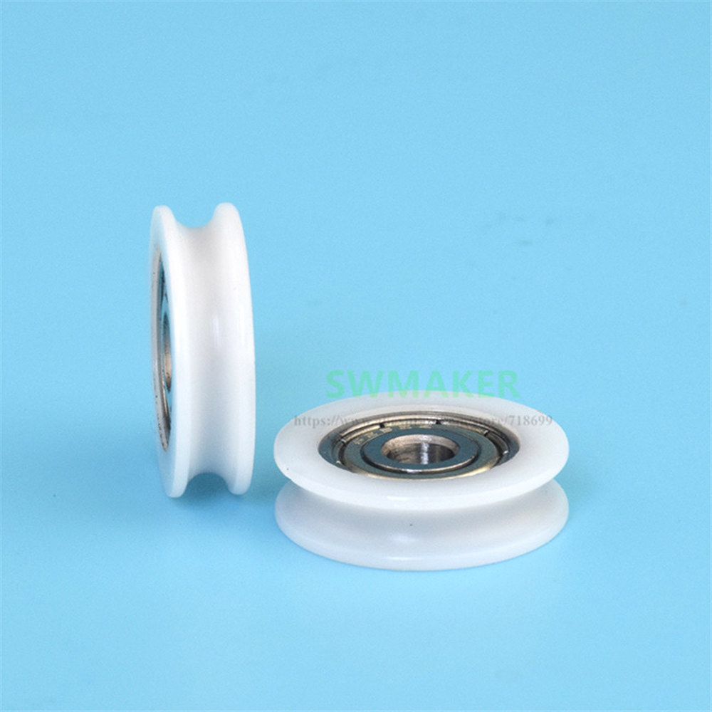 베어링 풀리, R1.75 U 그루브 휠, POM 소형 휠, 625zz, 5 22 6mm, 1 : 쿼드쿼드샵
