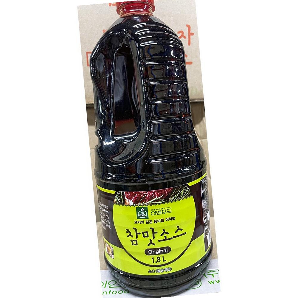 이엔푸드 참맛소스 1.8L X6 식자재 업소용 대용량 단체용 : 프리노마드
