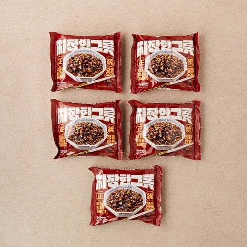노브랜드 짜장한그릇 115g x 5개입 : 대한 shop