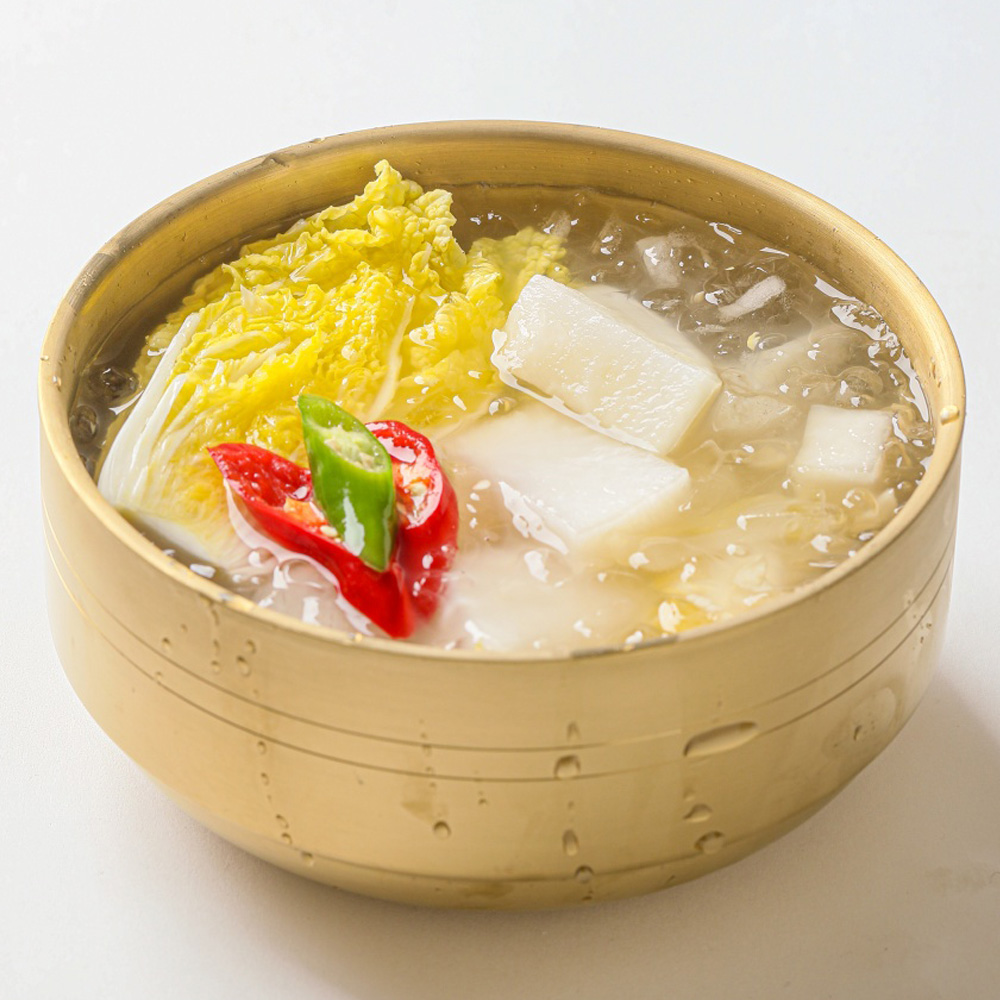 100% 국산 자연그대로 찬솔 동치미  3가지맛 동치미 450g : 파파스푸드
