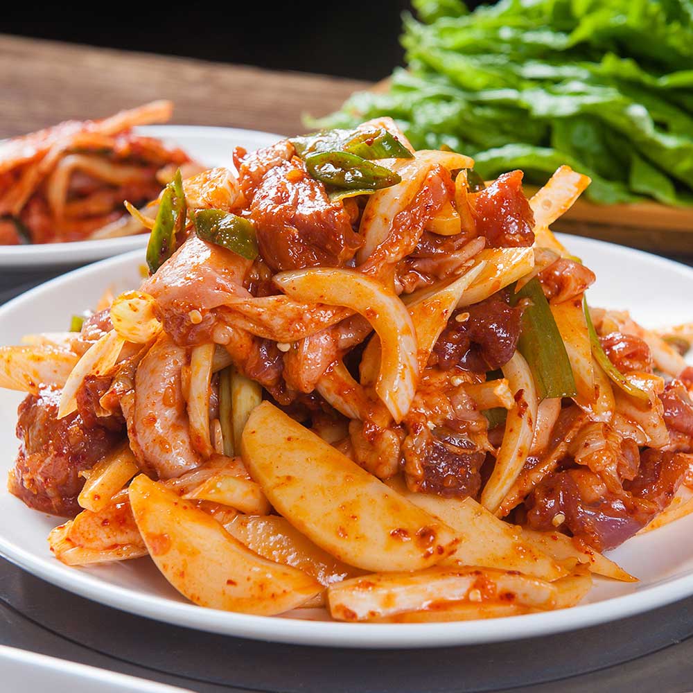 무항생제 1등급 국내산 오리주물럭 500g 1팩+1팩 : 온나래푸드넷