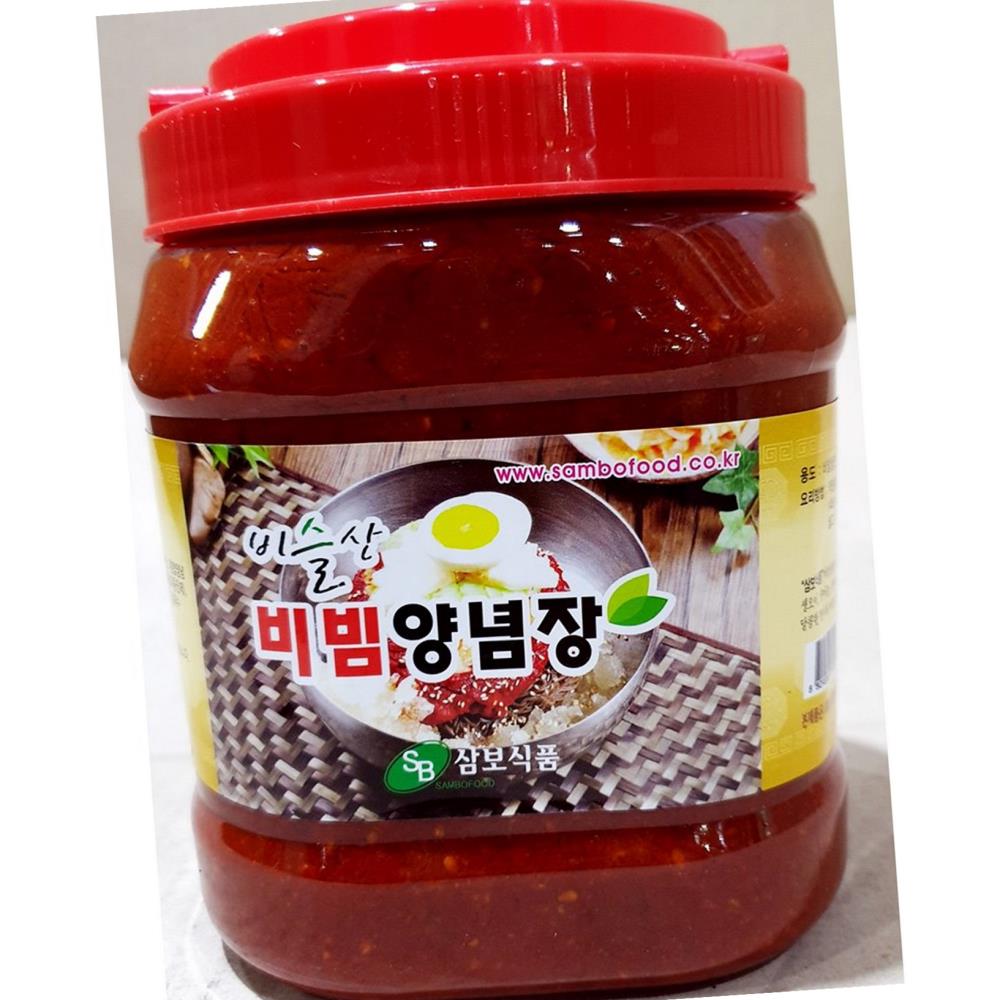 삼보식품 비빔양념장 2K  식자재 대용량 식당용 업소용 식재료 : 다식자재푸드몰