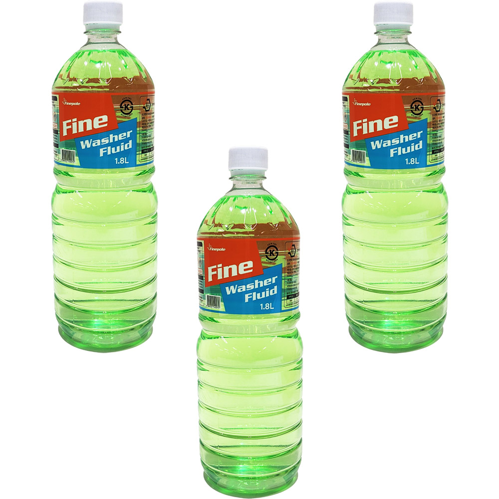 파인 워셔액 1.8L 6개 사계절 발수코팅 에탄올 워셔액 : 생활애 리테일
