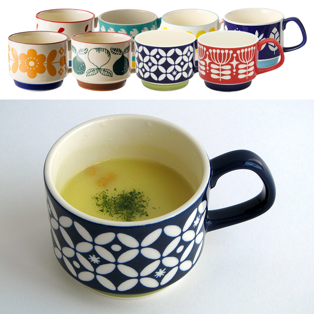 북유럽 스타일 일본 이자와 피카 머그 블루 Fika Mug 홈카페 커피잔 스프컵 : 다섯콩 스토어