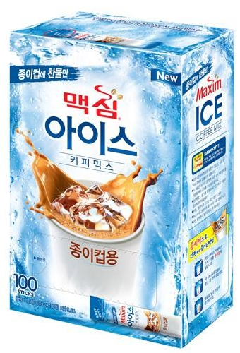 맥심 아이스 커피믹스 100티백/ 종이컵용 / 동서식품 : 넝쿨대박몰