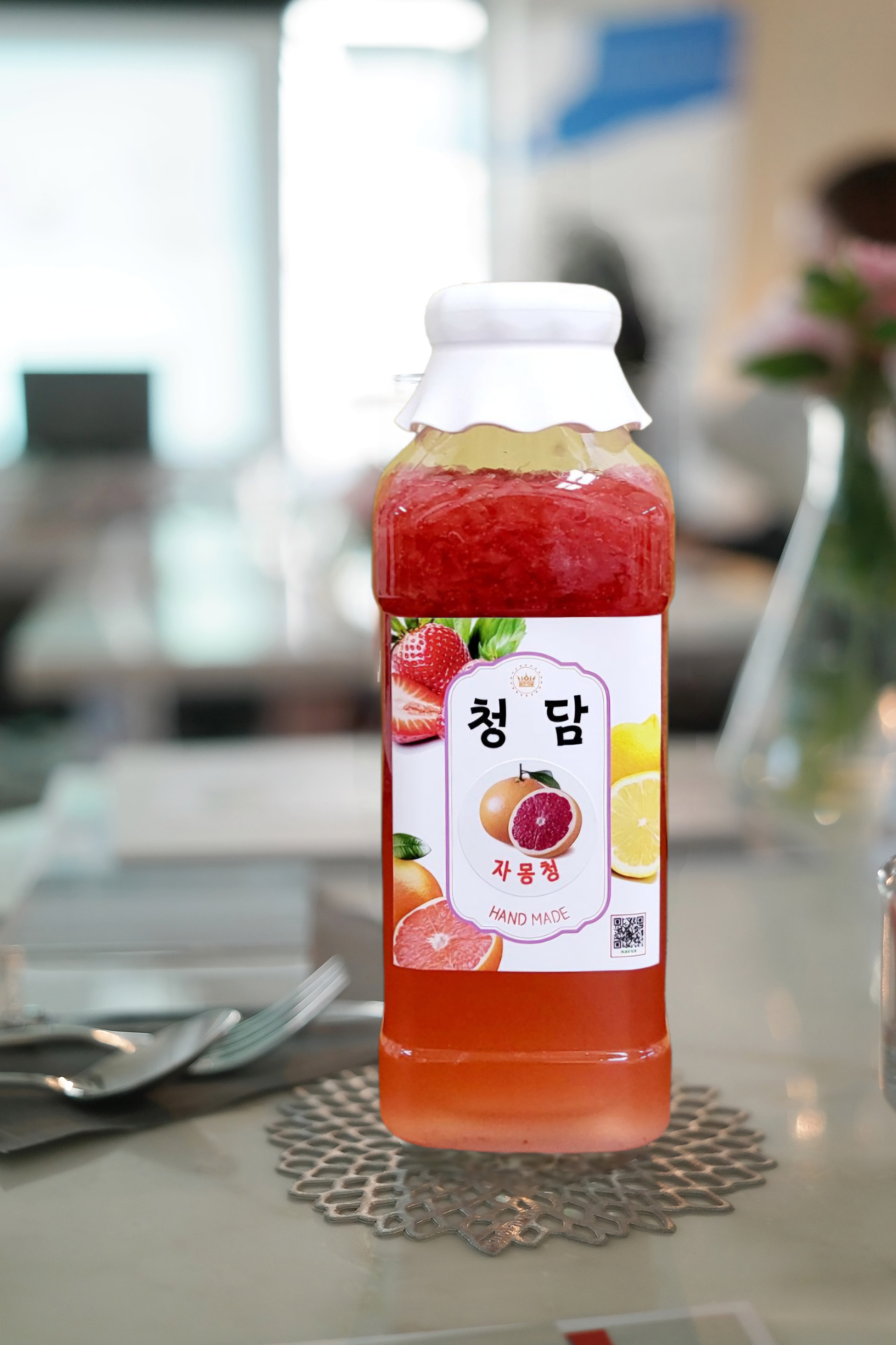 청담 수제청 과일청 600g 1.2Kg 좋은재료 갓성비 수제청 : pieting