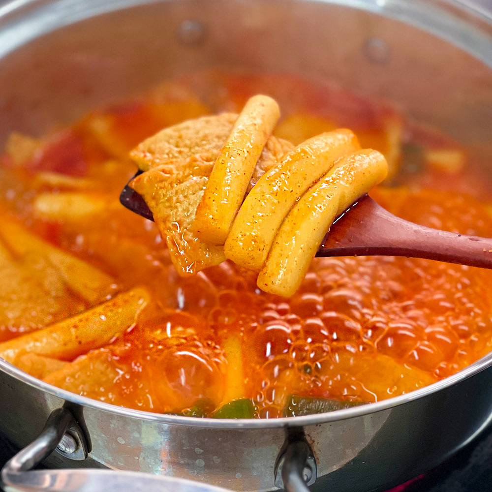 옛날식 국물떡볶이 분식 맛집 떡볶이 : 엄지장터