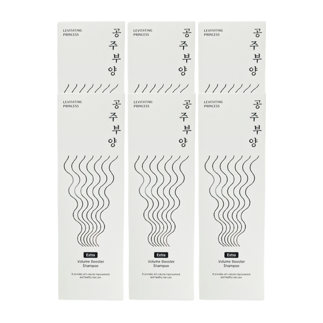 가히 공주부양 볼륨 부스터 샴푸 500ml, 6개 : 엔에스유