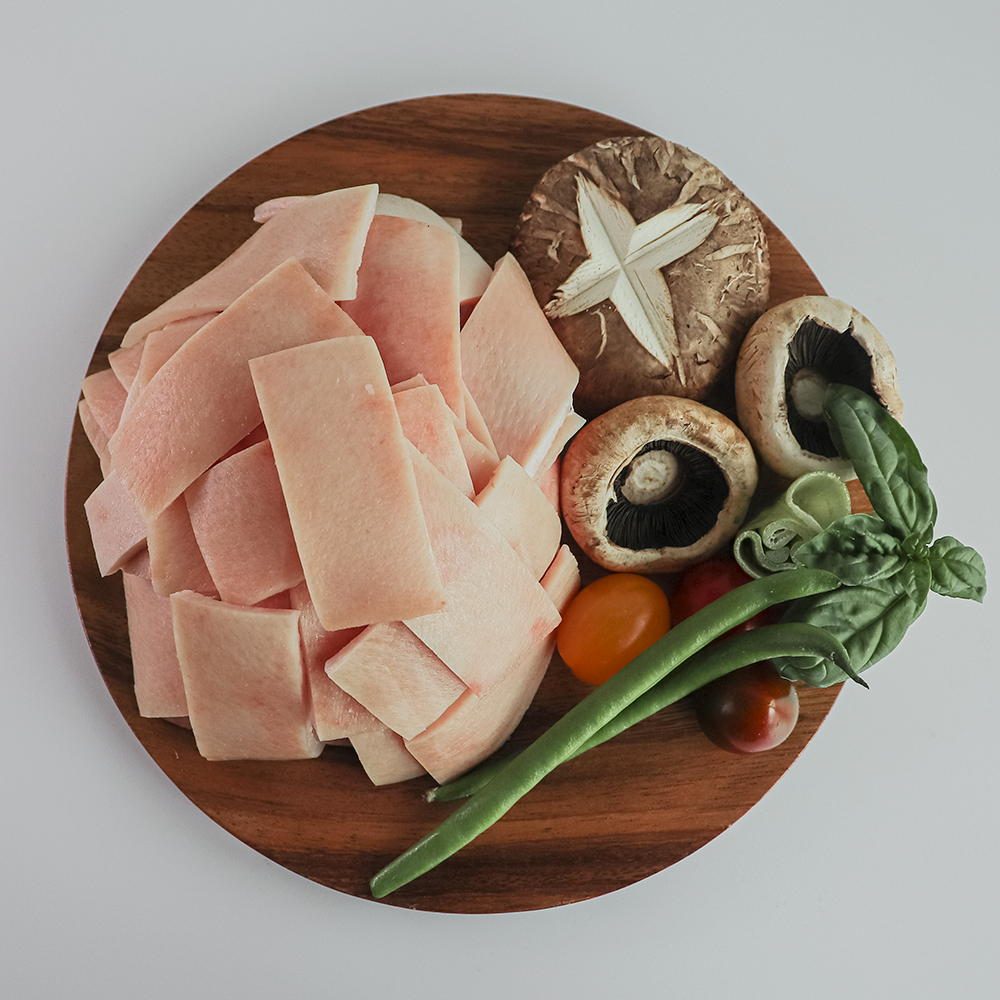[도담신선육] 1+1 국내산 한돈 냉동 절단 돼지껍데기 1kg 야식 술안주 : 도담신선육-고기119