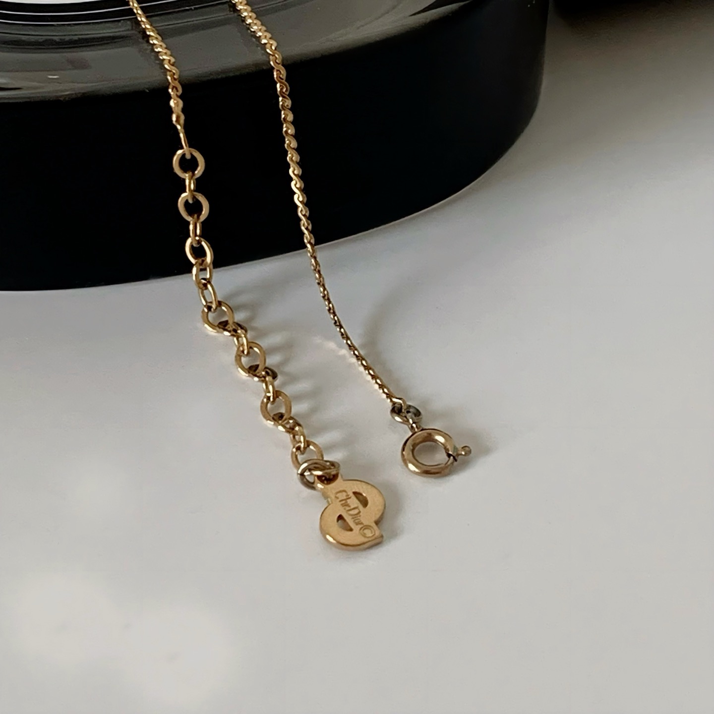 [lissome] Vintage dior necklace(정품 디올 로고 목걸이) : Lissome리썸