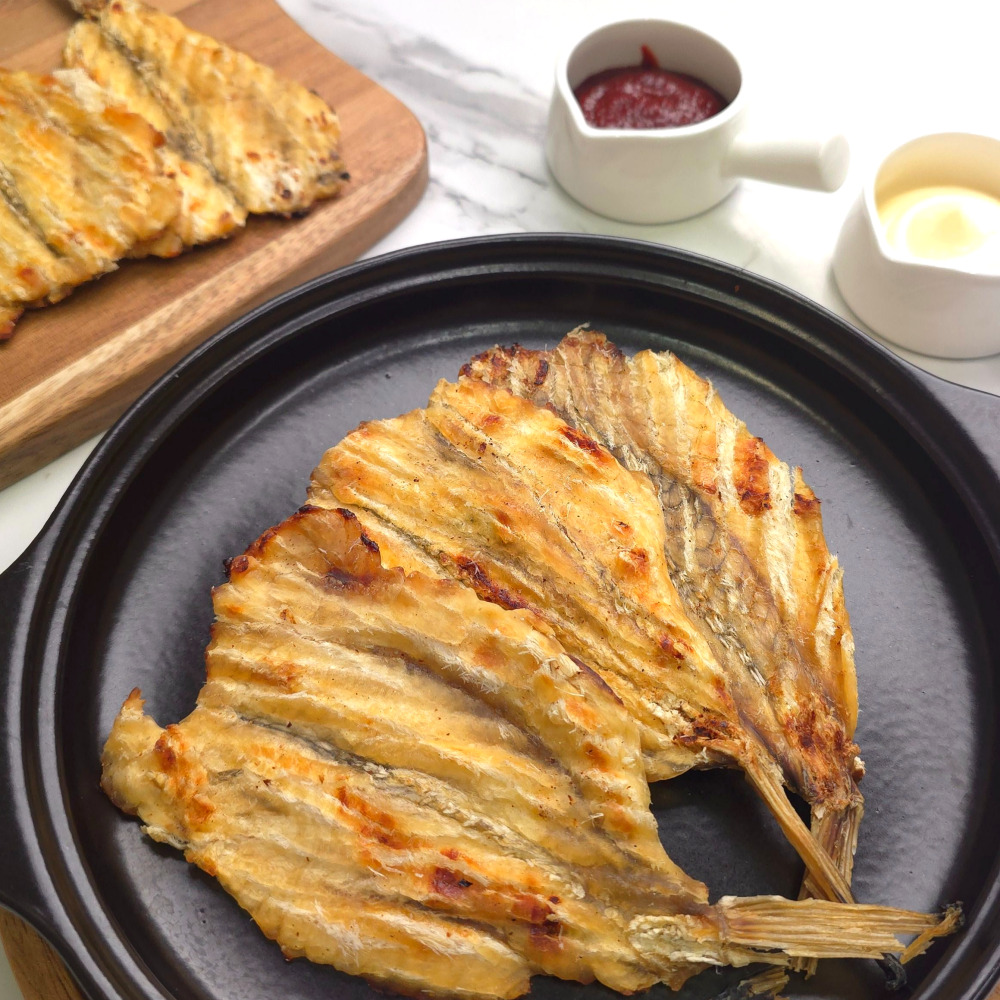부산 구포시장 건어물 구운 꼬리 아귀채 100g : 멸치삼촌 콩이언니