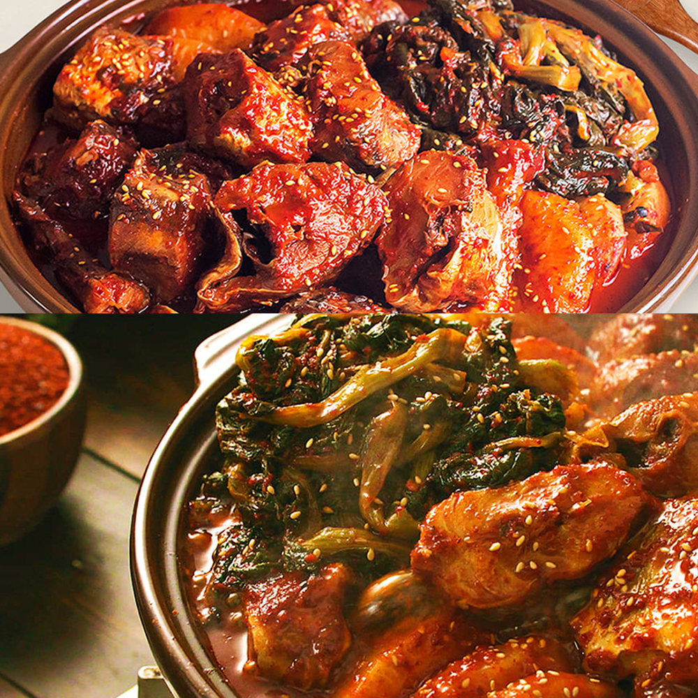 명자네코다리조림 속초 명태 찜 시래기 매콤 밀키트 캠핑 음식 : 쇼핑온