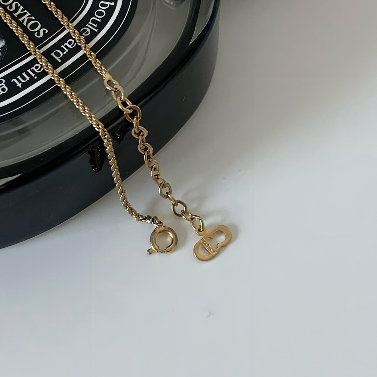 [lissome] Vintage dior necklace(정품 디올 로고 목걸이) : Lissome리썸