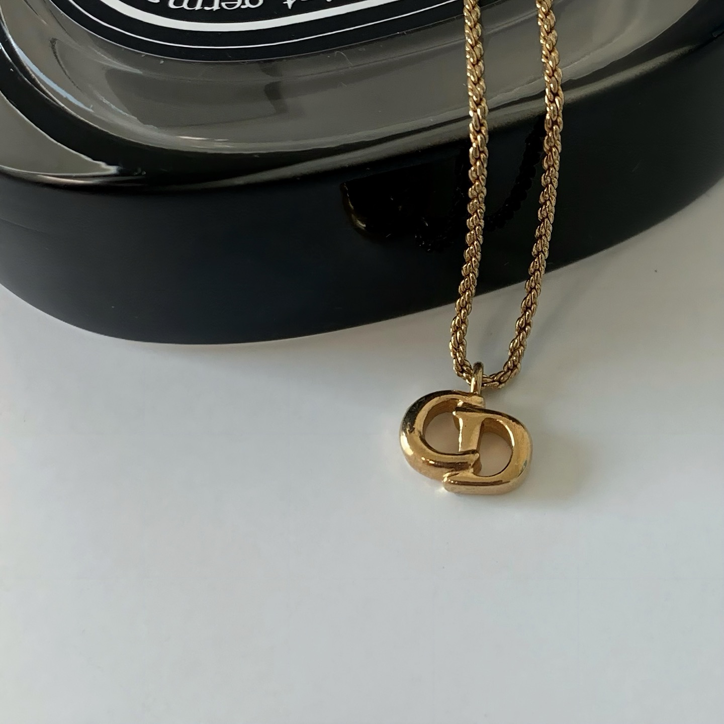 [lissome] Vintage dior necklace(정품 디올 로고 목걸이) : Lissome리썸