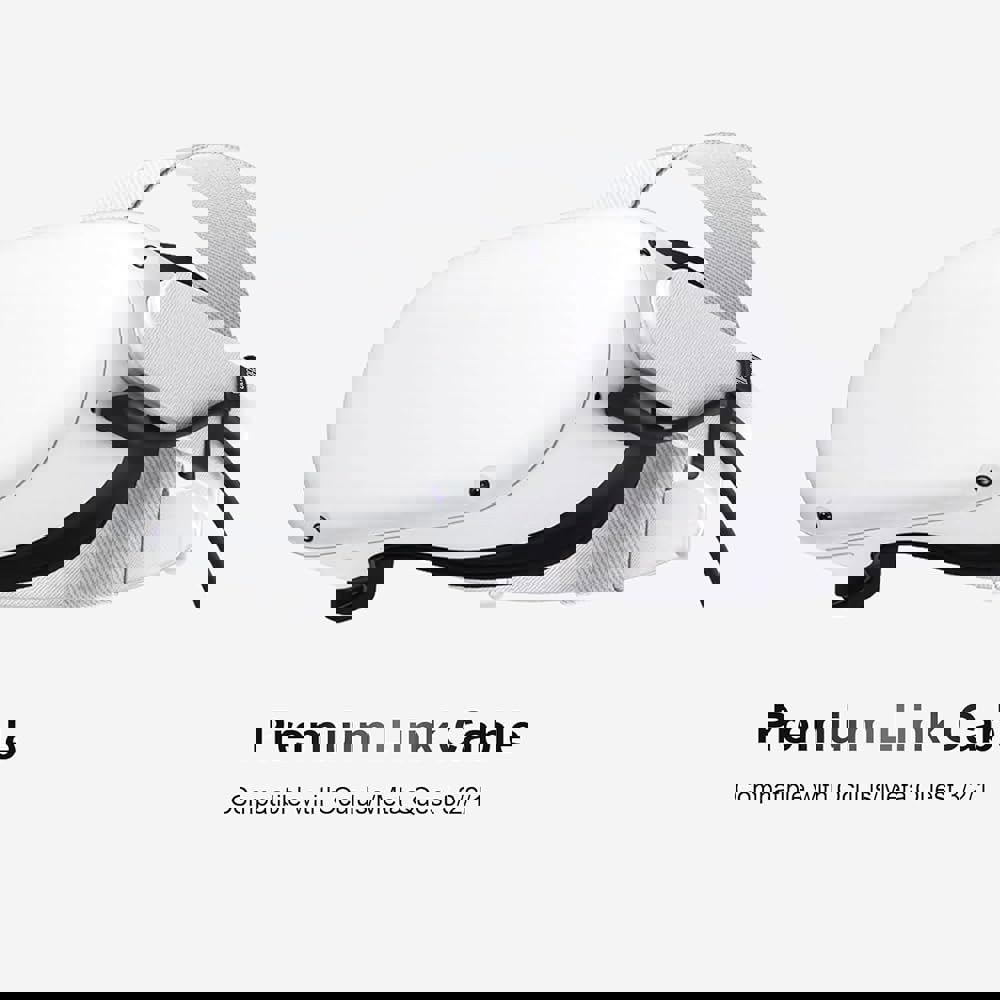 슈퍼어스 16FT Oculus/메타 퀘스트 3/2/1용 링크 케이블 - USB C에서 C로 충전 VR 헤드셋 게이밍 PC 스팀 16FT USB C to C : 우성무역상