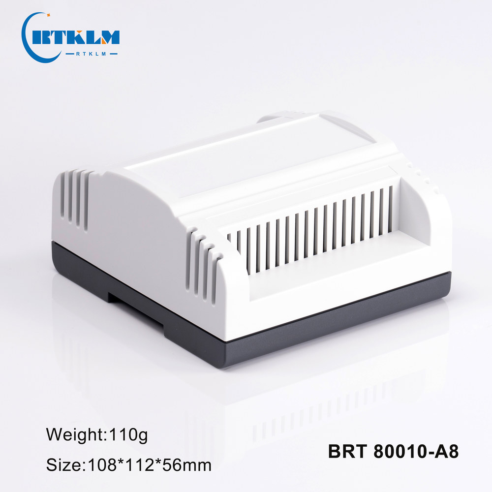 DIY 레일 산업용 케이스 112X108X56MM 계기 정션 제어 내화 인클로저 박스 하우징 재료 플라스틱 BRT80010 A4 : 키쿠키쿠몰