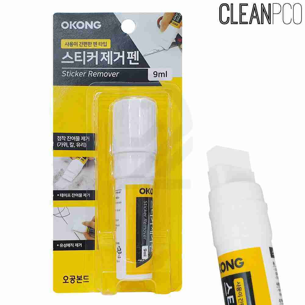 오공 스티커제거펜 스티커 리무버 스틱형 양면테이프제거 : 플라워로드스토리