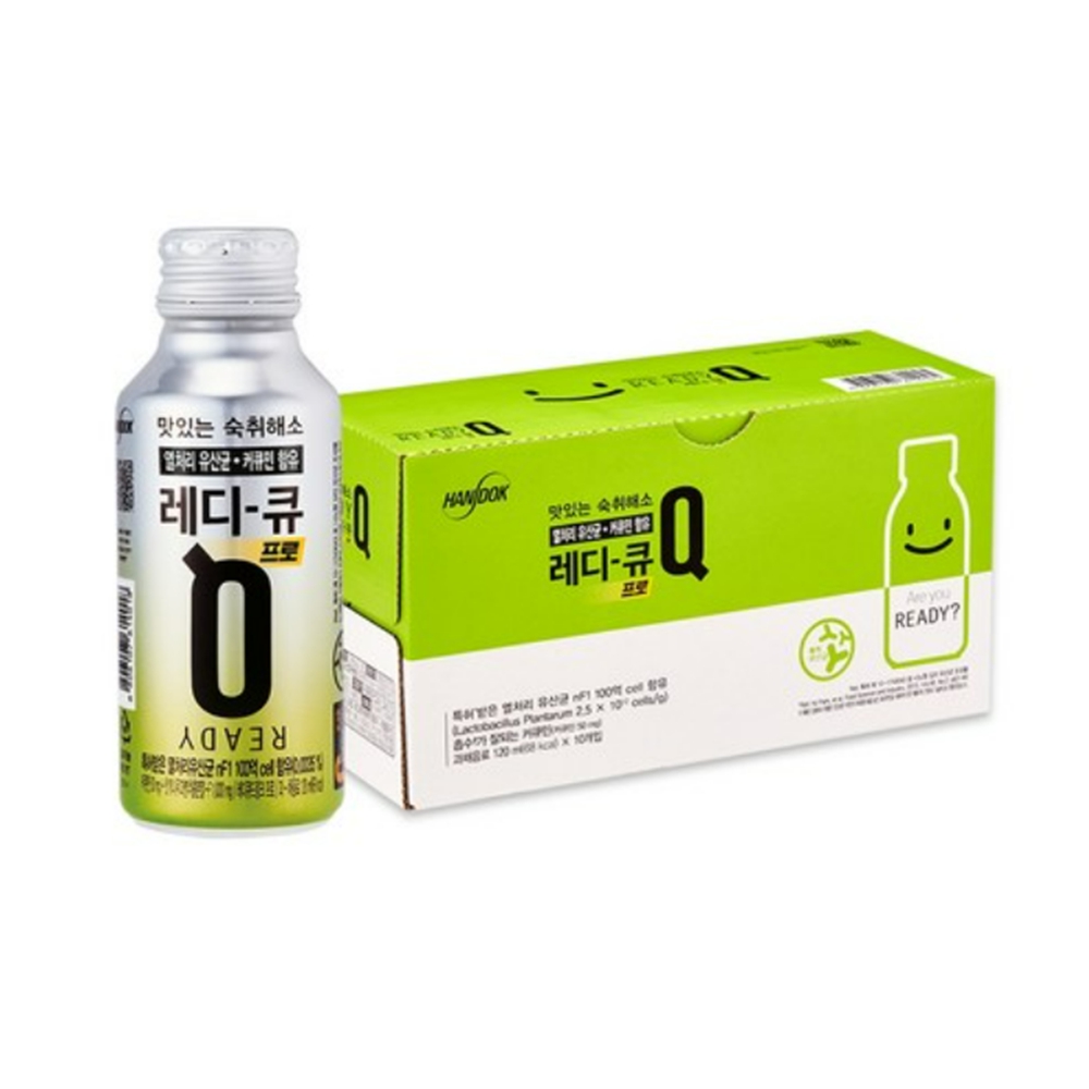 레디큐 드링크 프로 맛있는 숙취해소음료, 120ml, 10개 : 수수플렉스