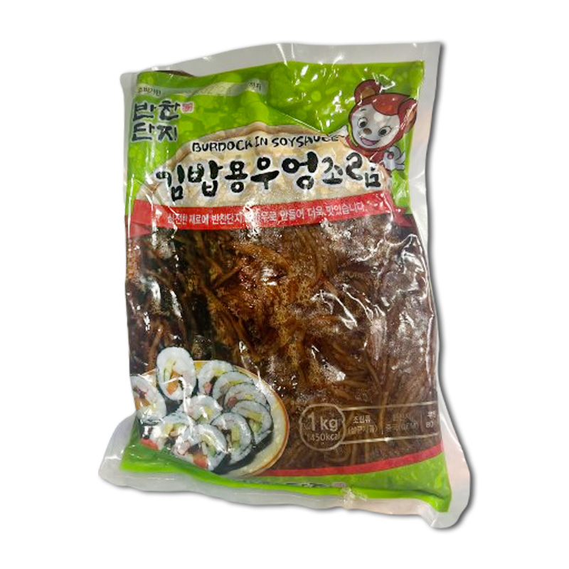 반찬단지 김밥용우엉조림(3mm) 1kg : 여기집밥
