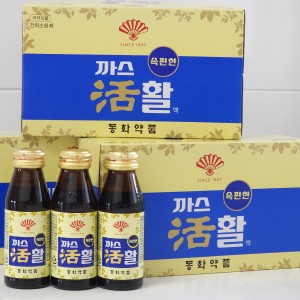 부채표 동화약품 까스활 소화제 75ml 60개입 1박스 까스명수 위생천 : 유통이네