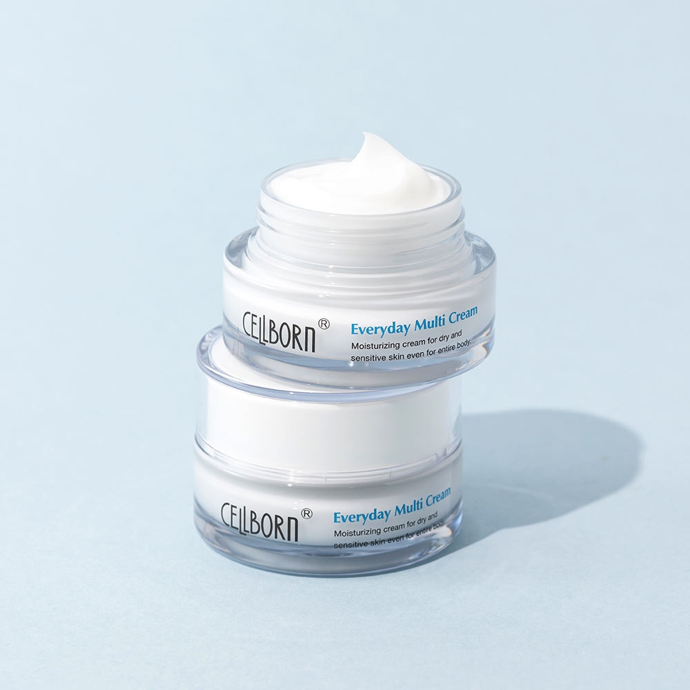 [1+1] 셀본 에브리데이 멀티 크림 55ml 유수분밸런스 속건조 수분크림 : CELLBORN