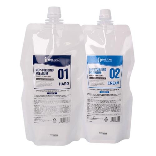 잎파랑 모이스처라이징 프리미엄 볼륨매직 1제500ml+2제500ml : 덕이뷰티
